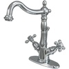 image:imageKingston Brass KS1437AX 4 in Centerset Bathroom Faucet Brushed BrassPolished Chrome