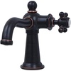 image:imageKingston Brass KS154BXCP Nautical SingleHandle Bathroom Faucet with Push PopUp Polished ChromeNaples Bronze