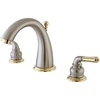 image:imageKingston Brass KS2969 Naples Widespread Bathroom Faucet Brushed NickelPolished BrassBrushed NickelPolished Brass