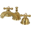 image:imageKingston Brass KS3967AX 8 in Widespread Bathroom Faucet Brushed BrassBrushed Brass