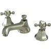 image:imageKingston Brass KS4463BX 8 in Widespread Bathroom Faucet Antique BrassBrushed Nickel