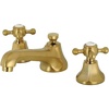 image:imageKingston Brass KS4467BX Metropolitan Widespread Bathroom Faucet PopUp Brushed Brass