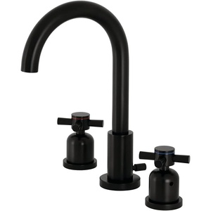 image:imageFauceture FSC8929DX Concord Widespread Bathroom Faucet with PopUp Drain Polished NickelMatte Black