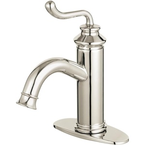 image:imageFauceture LS541RLAB Royale SingleHandle Bathroom Faucet with Push PopUp Antique BrassPolished Nickel