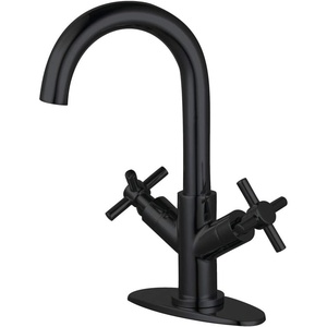 image:imageFauceture LS8450JX Concord TwoHandle Bathroom Faucet with Push PopUp Matte BlackMatte Black