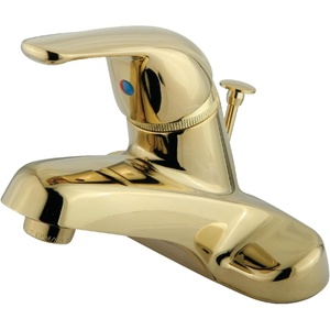 image:imageKingston Brass KB542B SingleHandle 4 in Centerset Bathroom Faucet Polished BrassPolished Brass
