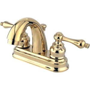 image:imageKingston Brass KB5618AL Restoration 4Inch Centerset Lavatory Faucet Brushed NickelPolished Brass