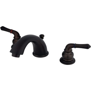 image:imageKingston Brass KB962 Magellan Widespread Bathroom Faucet 8Inch Adjustable Center Polished BrassOil Rubbed Bronze