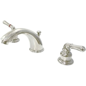image:imageKingston Brass KB962 Magellan Widespread Bathroom Faucet 8Inch Adjustable Center Polished BrassPolished Nickel