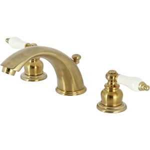 image:imageKingston Brass KB972B Victorian Widespread Bathroom Faucet Polished BrassBrushed Brass