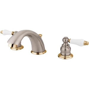 image:imageKingston Brass KB972B Victorian Widespread Bathroom Faucet Polished BrassBrushed NickelPolished Brass