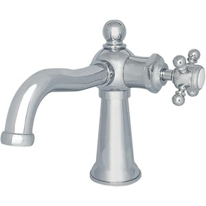 image:imageKingston Brass KS154BXCP Nautical SingleHandle Bathroom Faucet with Push PopUp Polished ChromePolished Chrome