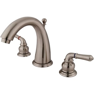image:imageKingston Brass KS2969 Naples Widespread Bathroom Faucet Brushed NickelPolished BrassBrushed Nickel