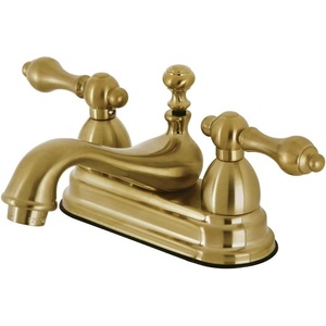 image:imageKingston Brass KS3607AL Restoration 4 Centerset Bathroom Faucet Brushed Brass638 x 45 x 306Brushed Brass
