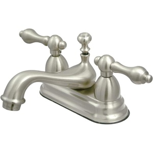 image:imageKingston Brass KS3607AL Restoration 4 Centerset Bathroom Faucet Brushed Brass638 x 45 x 306Brushed Nickel