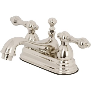 image:imageKingston Brass KS3607AL Restoration 4 Centerset Bathroom Faucet Brushed Brass638 x 45 x 306Polished Nickel