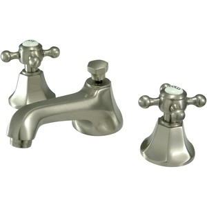 image:imageKingston Brass KS4463BX 8 in Widespread Bathroom Faucet Antique BrassBrushed Nickel