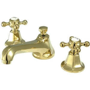 image:imageKingston Brass KS4463BX 8 in Widespread Bathroom Faucet Antique BrassPolished Brass