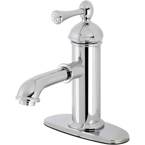 image:imageKingston Brass KS7411BL Paris Single Lever Handle Bathroom Faucet Polished ChromePolished Chrome