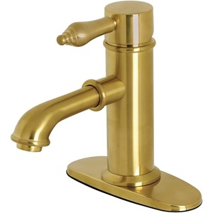 image:imageKingston Brass KS7417AL Paris SingleHandle Bathroom Faucet Brushed BrassBrushed Brass