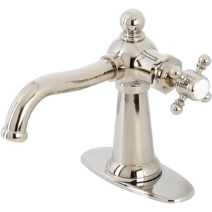 image:imageKingston Brass KSD154BXCP Nautical SingleHandle Bathroom Faucet with Push PopUp Polished ChromePolished Nickel