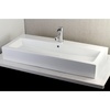 image:imageFauceture EV3916 Camilla 39Inch x 16Inch Rectangular Vessel Sink White3938 x 1718 x 512