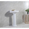 image:imageFauceture VPB2034 Stuart 20 Ceramic Pedestal Sink 4Inch 3 Hole Glossy White