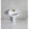 image:imageFauceture VPB2034 Stuart 20 Ceramic Pedestal Sink 4Inch 3 Hole Glossy White