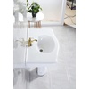 image:imageFauceture VPB3534 Sovereign 35 Ceramic Pedestal Sink 4Inch 3 Hole Glossy White
