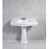 image:imageFauceture VPB3534 Sovereign 35 Ceramic Pedestal Sink 4Inch 3 Hole Glossy White