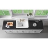 image:imageGourmetier GCKWS302010 Petra Galley 30 x 20 Cast Iron Wall Mount Kitchen Sink White