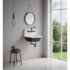 image:imageGourmetier GCLWS22187 Petra Galley 22 x 18 Cast Iron Wall Mount Utility Sink White