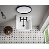 image:imageGourmetier GCLWS22187 Petra Galley 22 x 18 Cast Iron Wall Mount Utility Sink White