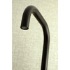 image:imageKingston Brass Concord 8Inch Adjustable Center Wall Mount Kitchen Faucet Brushed NickelMatte Black