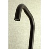 image:imageKingston Brass Concord 8Inch Adjustable Center Wall Mount Kitchen Faucet Matte BlackMatte Black