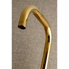 image:imageKingston Brass Concord 8Inch Adjustable Center Wall Mount Kitchen Faucet Matte BlackPolished Brass