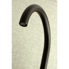 image:imageKingston Brass Concord 8Inch Adjustable Center Wall Mount Kitchen Faucet Polished ChromeMatte Black