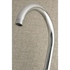 image:imageKingston Brass Concord 8Inch Adjustable Center Wall Mount Kitchen Faucet Polished ChromePolished Chrome