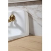 image:imageKingston Brass Fauceture GCKWS221822 Petra Galley 22 Inch Wall Mount Single Bowl Kitchen Sink White