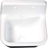 image:imageKingston Brass Fauceture GCKWS221822 Petra Galley 22 Inch Wall Mount Single Bowl Kitchen Sink White