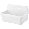 image:imageKingston Brass GPKWS301918 Doriteal 30 Ceramic Wall Mount Utility Sink Glossy White