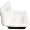 image:imageKingston Brass Gourmetier GCLWS302019 30X20 Single Bowl Wall Mounted Sink White