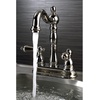image:imageKingston Brass KB1495AL Bar Faucet 434 in Spout Reach OilRubbed BronzeAntique Brass