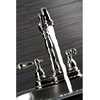 image:imageKingston Brass KB1495AL Bar Faucet 434 in Spout Reach OilRubbed BronzePolished Chrome