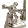image:imageKingston Brass KB490AX Victorian TwoHandle 2Hole Deck Mount Bar Faucet in Matte BlackBrushed Nickel