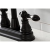 image:imageKingston Brass KB492ACL American Classic TwoHandle 2Hole Deck Mount Bar Faucet in Polished BrassMatte Black