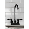image:imageKingston Brass KB493AL Victorian Bar Faucet Antique Brass 1094 x 638 x 238Brushed Nickel