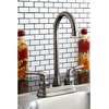 image:imageKingston Brass KB496 Magellan Bar Faucet Antique Copper 275 x 275 x 213Black Stainless
