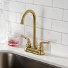 image:imageKingston Brass KB496 Magellan Bar Faucet Antique Copper 275 x 275 x 213Brushed Brass