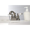 image:imageKingston Brass KB5611PL Restoration 4Inch Centerset Lavatory Faucet Polished ChromePolished Nickel
